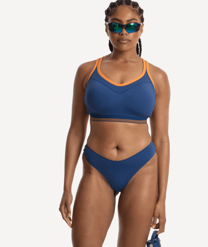 Nala High Impact Wirefree Sports Bra - Space/Oj