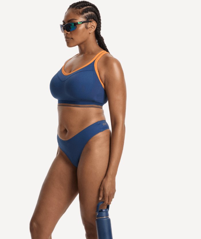Nala High Impact Wirefree Sports Bra - Space/Oj