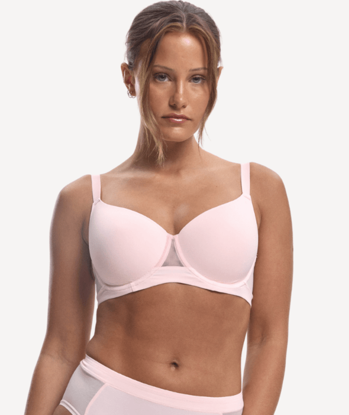 Nala Knockout Padded T-shirt Bra - Strawberries & Cream