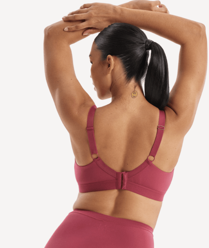 Nala Maternity Support Wirefree Bralette Bra - Burnt Fig