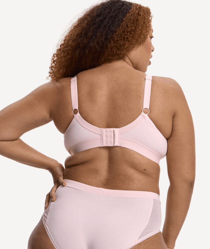 Nala Padded Support Wirefree Bralette Bra - Strawberries & Cream