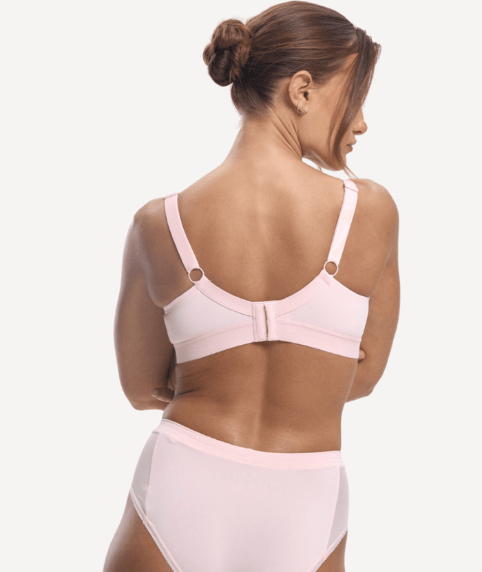 Nala Padded Support Wirefree Bralette Bra - Strawberries & Cream