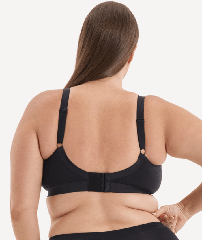 Nala Support Wirefree Bralette - Better Than Cotton Bra - Licorice