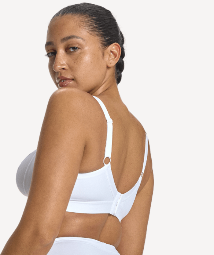 Nala Support Wirefree Bralette - Snow Cone