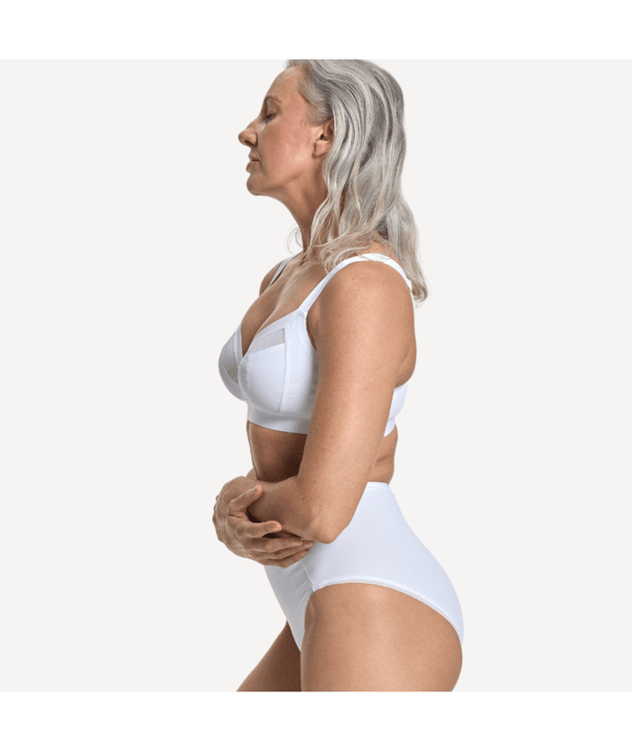 Nala Support Wirefree Bralette - Snow Cone