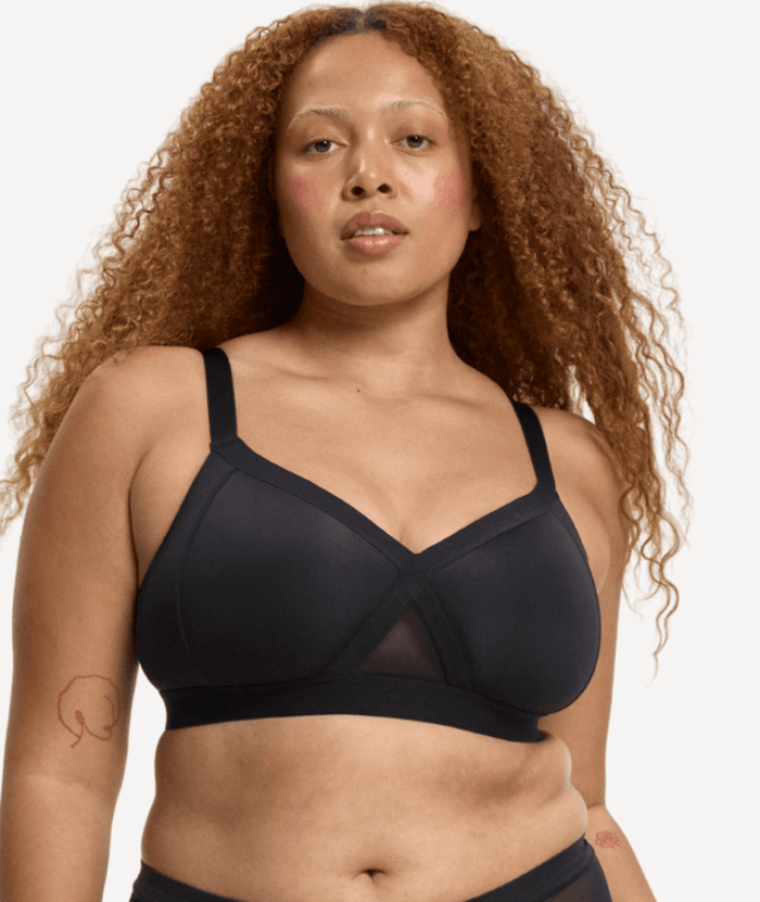 Nala Support Wirefree Bralette Padded - Licorice