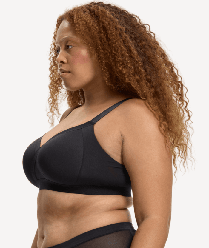 Nala Support Wirefree Bralette Padded - Licorice