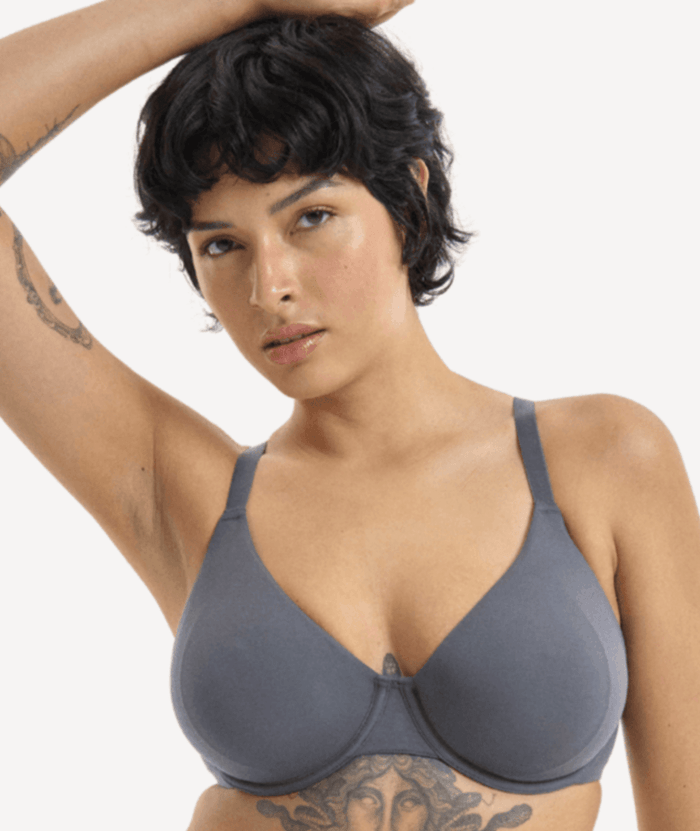 Nala Underwire Bra - Better Than Cotton - Galaxy Grey