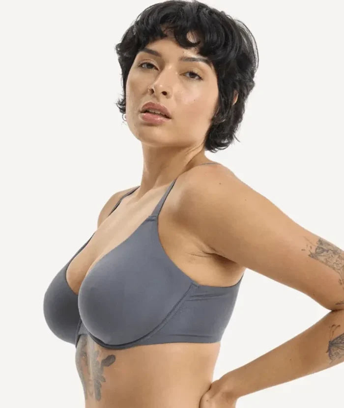 Nala Underwire Bra - Better Than Cotton - Galaxy Grey