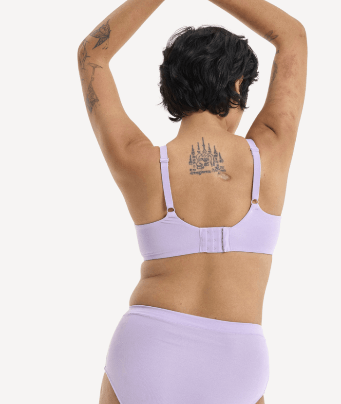 Nala Underwire Bra - Better Than Cotton - Lavender Fizz