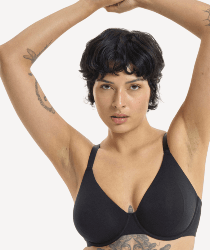 Nala Underwire Bra - Better Than Cotton - Licorice