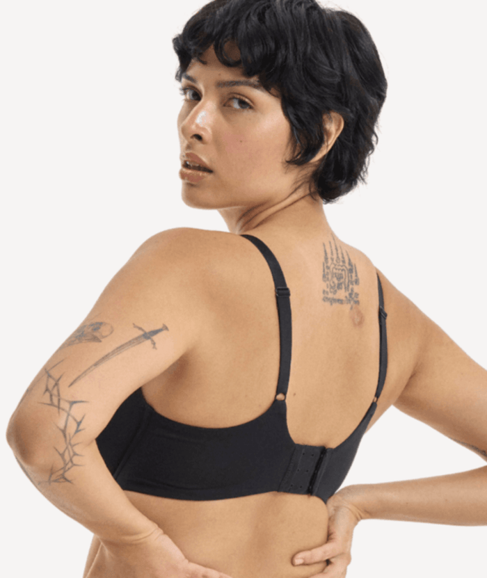 Nala Underwire Bra - Better Than Cotton - Licorice
