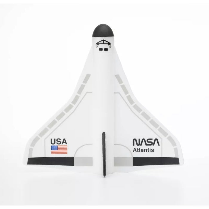 Space Shuttle Atlantis Stomp Rocket on a white background.