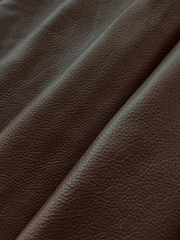 Natural-Grain Full-Aniline Cowhide shown in a full product view