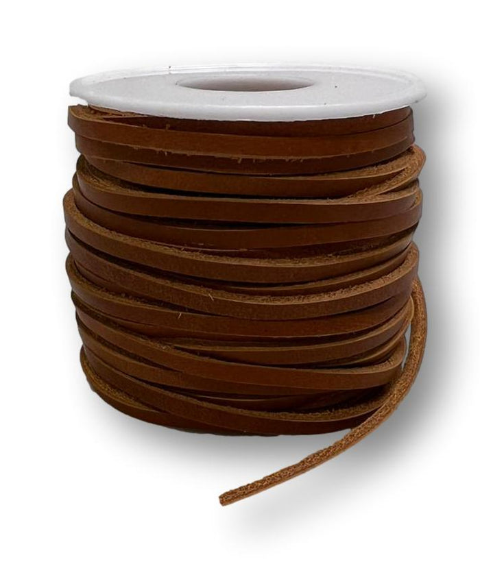 Natural Leather Lace shown in a full product view