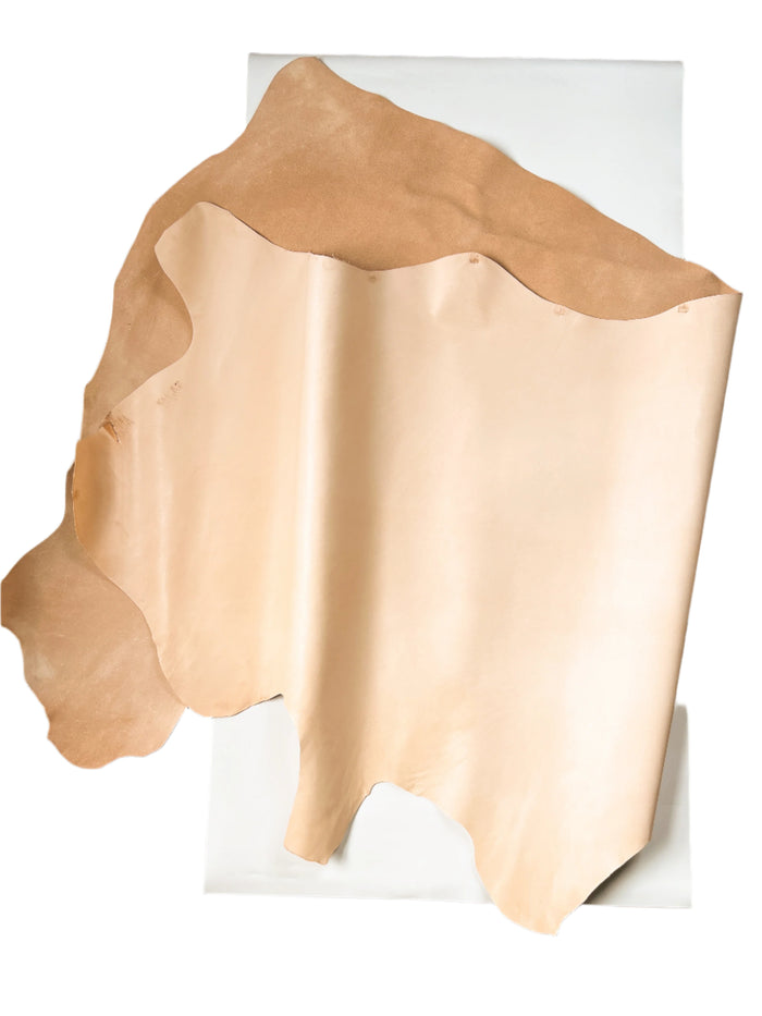 Natural Veg-Tan Tooling Cowhide additional product detail