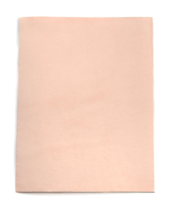 Natural Tooling Leather, 8.5 × 11 in shown in a full product view