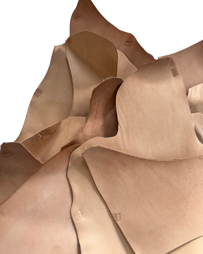 Veg-Tan Tooling Leather Scraps additional product detail