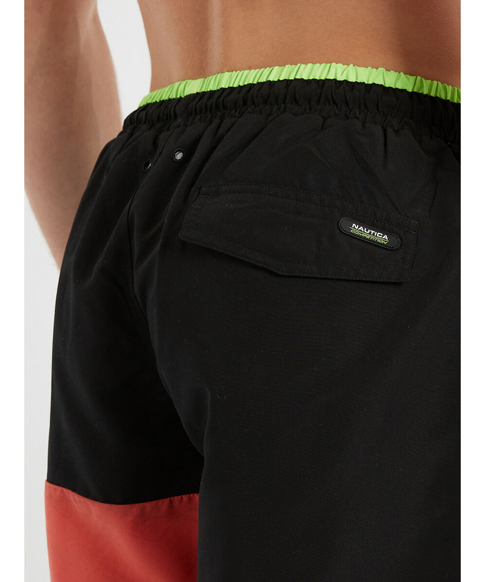 Nautica Competition Fraser 6’ Swim Shorts (Black)