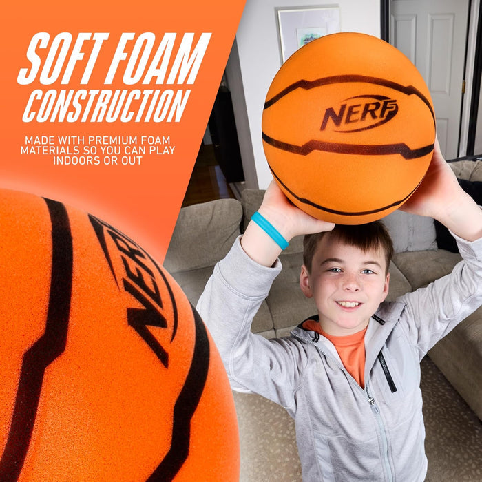 Nerf Quietcourt Silent Foam Basketball