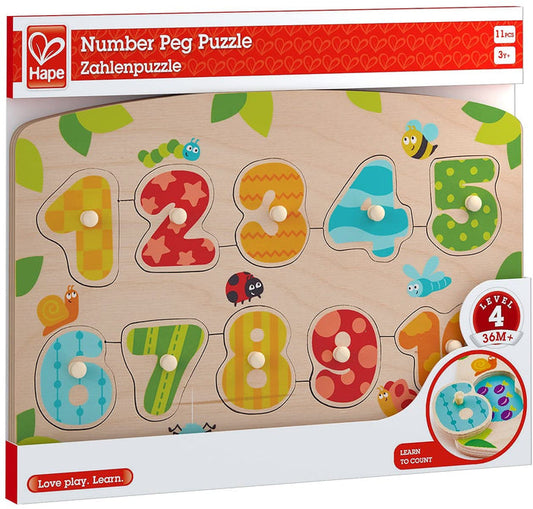 Number Peg Puzzle