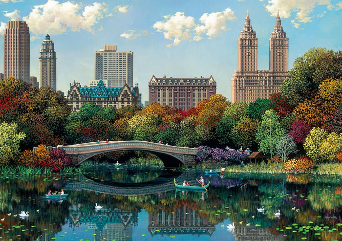 NY Central Park, Bow Bridge 1000pc Puzzle