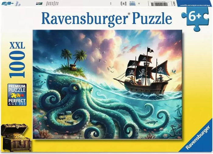 Octopus Treasure 100pc Puzzle