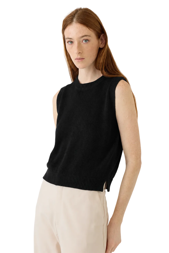 Olympia Cotton Linen Top