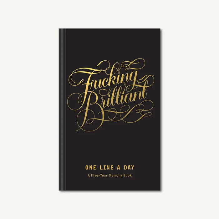 One Line A Day Journal | F-ing Brilliant