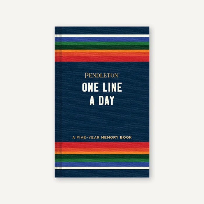 One Line A Day Journal | Pendleton Stripe