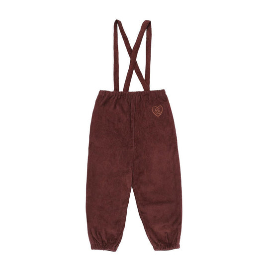 one piece corduroy - burgundy