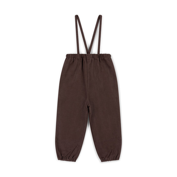 one piece off duty overalls - berry denim