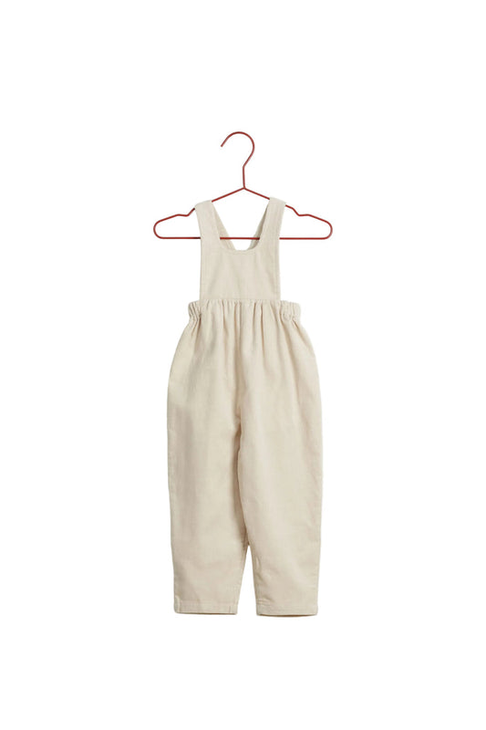one piece soft corduroy romper - wheat