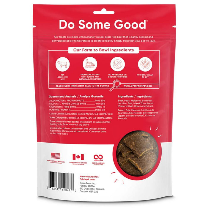 Open Farm Dehydrated Beef Treats 4.5oz - Paw Naturals