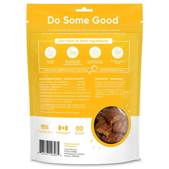 Open Farm Dehydrated Chicken Treats 4.5oz - Paw Naturals
