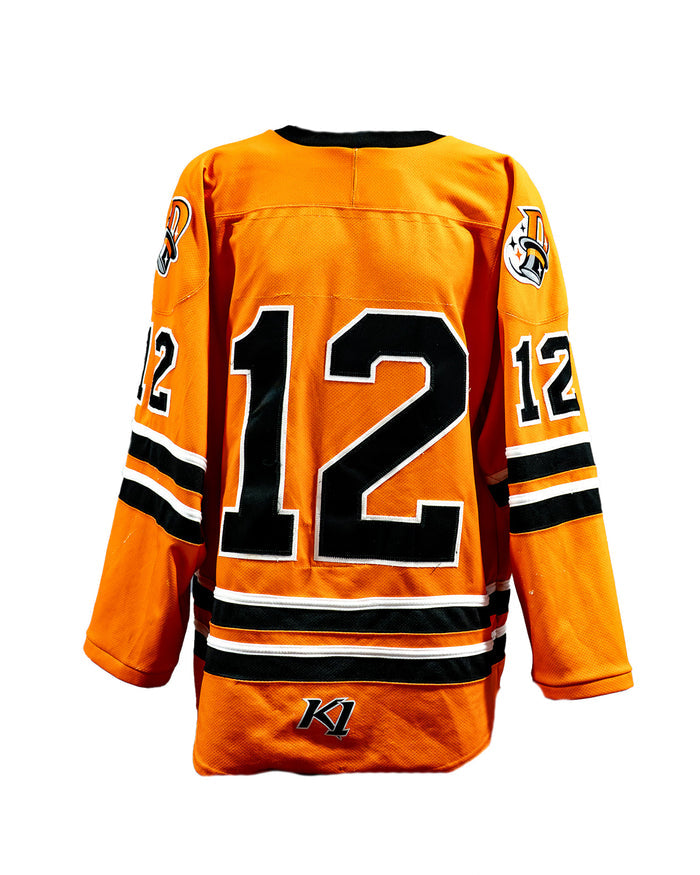 Orange Danbury NAHL Jerseys