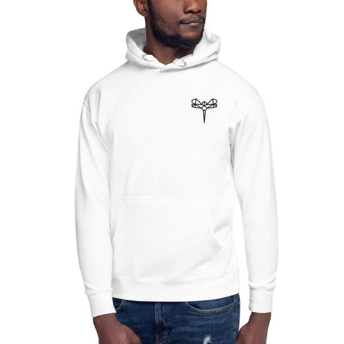 Origami Dragonfly Unisex Hoodie