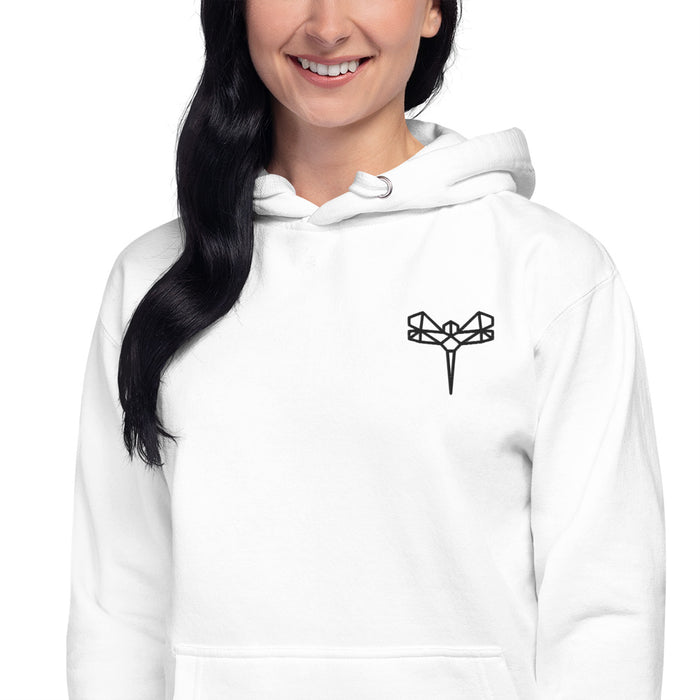 Origami Dragonfly Unisex Hoodie