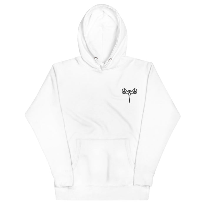 Origami Dragonfly Unisex Hoodie