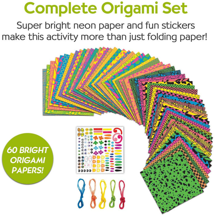 Contents of the Origami set displayed on a white background