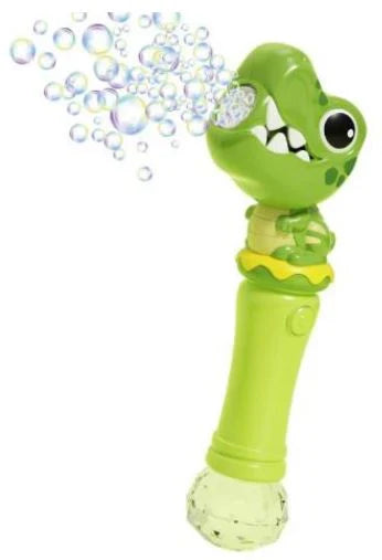 Out & About Bubbles Dinosaur Bubble Wand for Ages 3-5