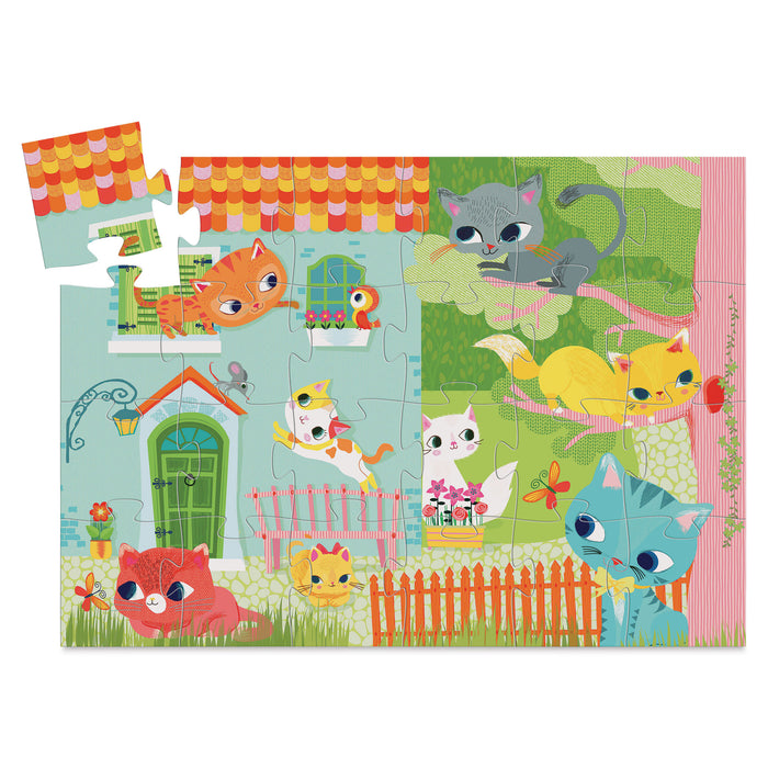 Pachat and Friends 24 Piece Cat Puzzle