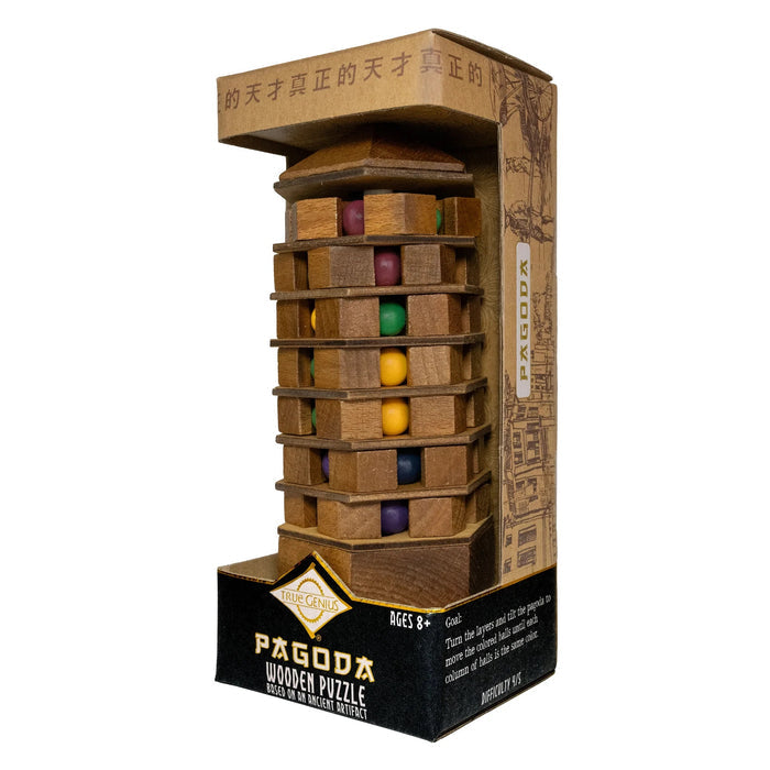 Pagoda Wooden Puzzle