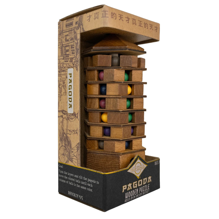 Pagoda Wooden Puzzle