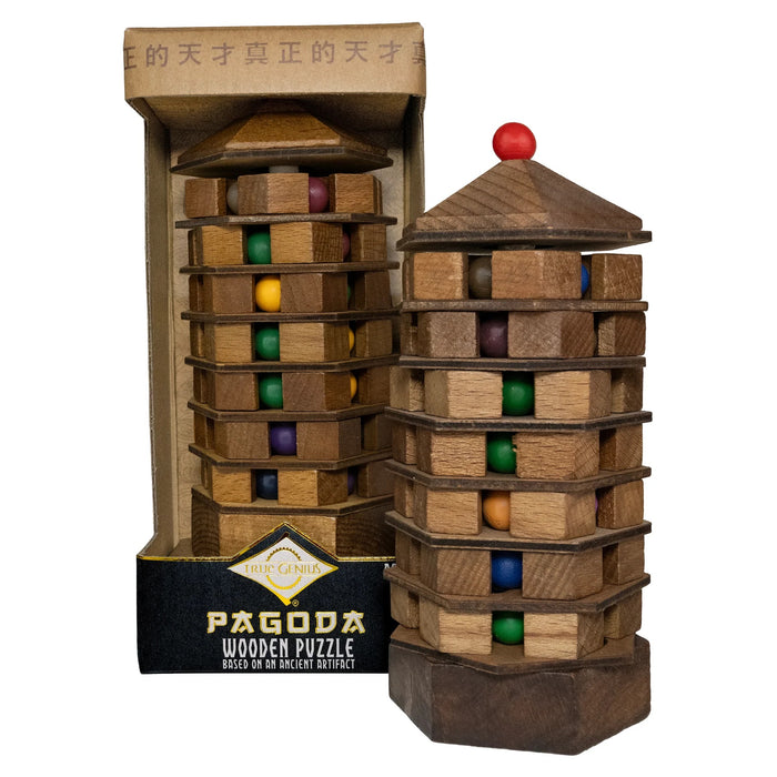 Pagoda Wooden Puzzle