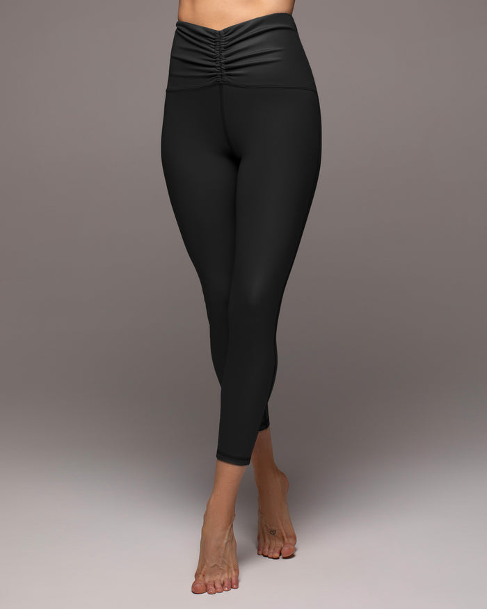 Palma Gloss Legging - Black