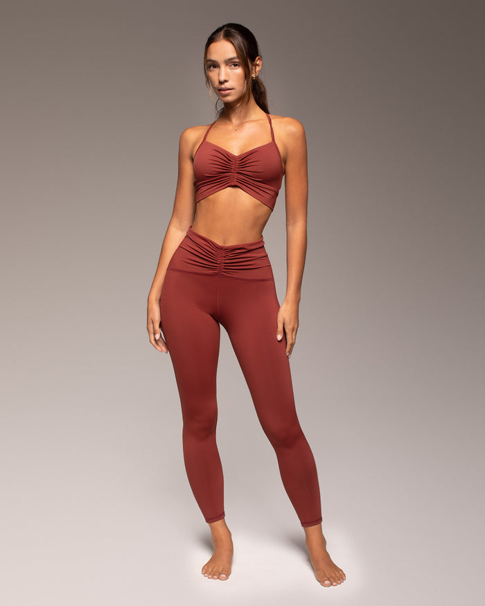 Palma Legging - Terracotta