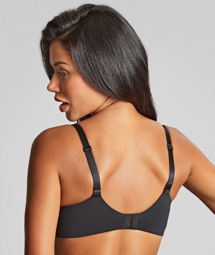 Panache 355 Underwired T-Shirt Bra - Black Bras