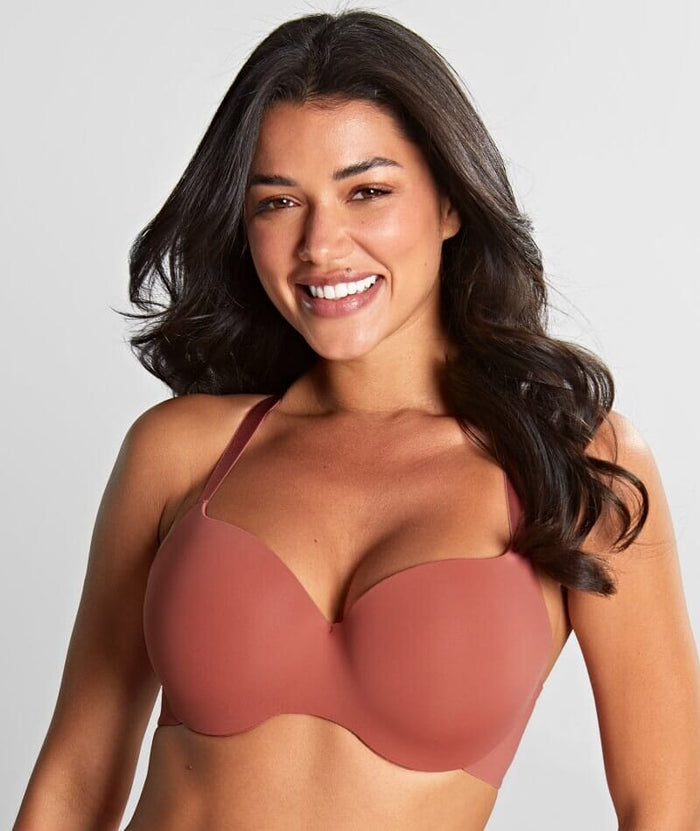 Panache 365 Underwired T-Shirt Bra - Lipstick Bras