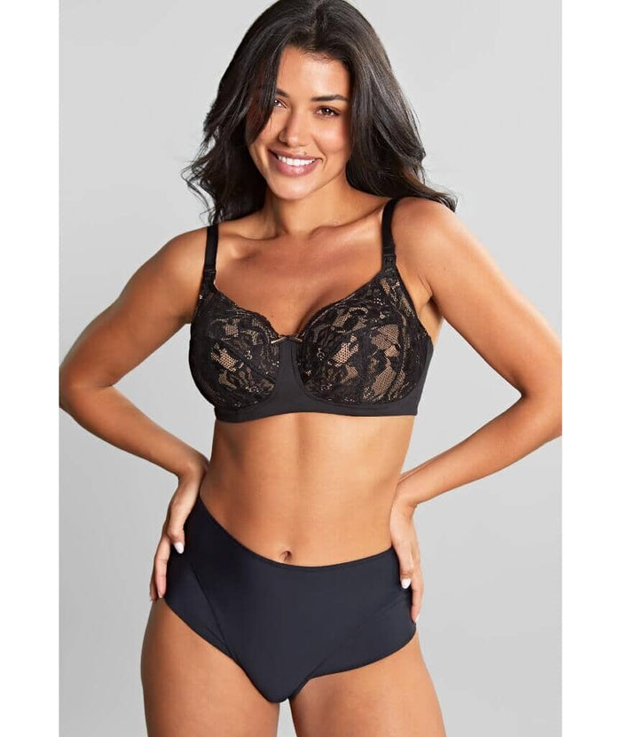 Panache Ada Nursing Wire-free Bra - Black/Latte Bras